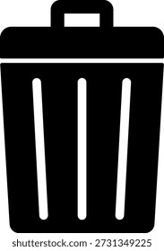 This is an illustration of a trash can icon (delete mark).