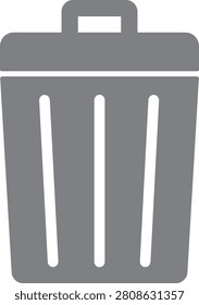 This is an illustration of a trash can icon (delete mark).