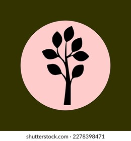 This illustration of a tree is a colorful and detailed depiction of a lush forest tree. Perfect for use in educational materials, nature guides, and marketing materials for eco-friendly products.