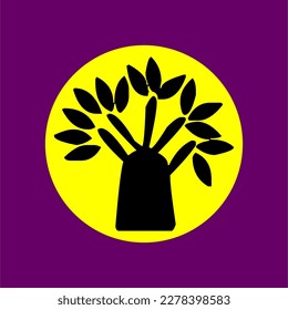 This illustration of a tree is a colorful and detailed depiction of a lush forest tree. Perfect for use in educational materials, nature guides, and marketing materials for eco-friendly products.