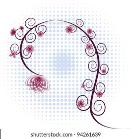 This is illustration of  tree. Vector