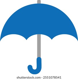 This is an illustration of an umbrella icon (rain symbol).