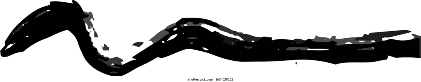 This is a illustration of Variation of handwritten horizontal lines