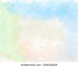 this Illustration vector graphic of colorful watercolor