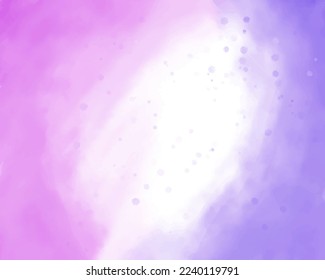 this Illustration vector graphic of puple watercolor