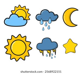 This is an illustration of the weather