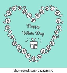 
This is an illustration of White Day