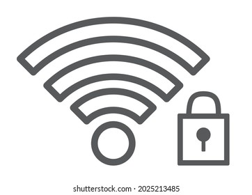 Esta es una ilustración de la seguridad inalámbrica.
