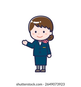 This is an illustration of a woman's "CA".
