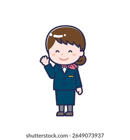 This is an illustration of a woman's "CA".