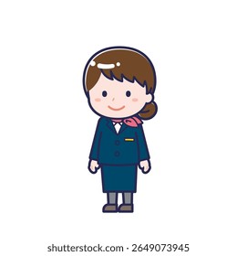This is an illustration of a woman's "CA".