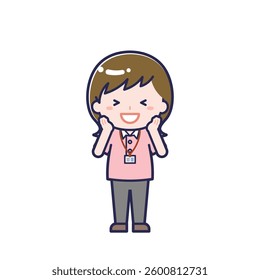 This is an illustration of a woman's "caregiver".