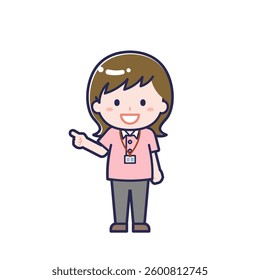 This is an illustration of a woman's "caregiver".