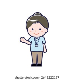 This is an illustration of a woman's "Caregiver".