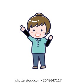 Esta é uma ilustração do trabalho de uma mulher chamado "Criança de sustento".