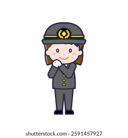 This is an illustration of a woman's "driver".