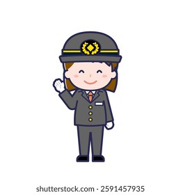 This is an illustration of a woman's "driver".