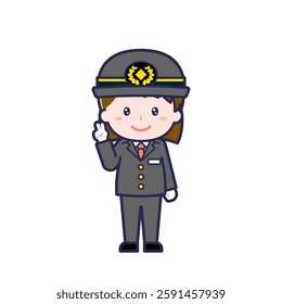 This is an illustration of a woman's "driver".