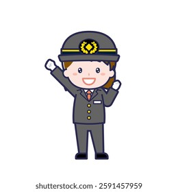 This is an illustration of a woman's "driver".