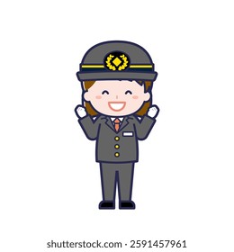 This is an illustration of a woman's "driver".