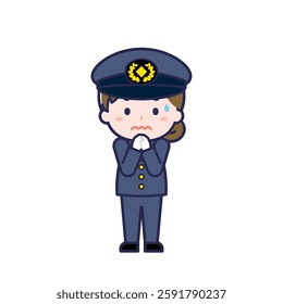 This is an illustration of a woman's "driver".