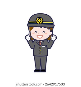 This is an illustration of a woman's "Driver".
