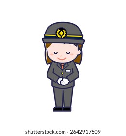 This is an illustration of a woman's "Driver".
