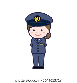 This is an illustration of a woman's "Driver".