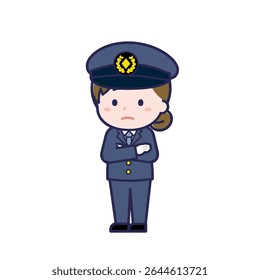 This is an illustration of a woman's "Driver".