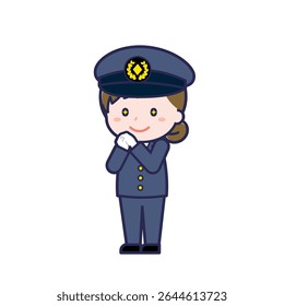 This is an illustration of a woman's "Driver".