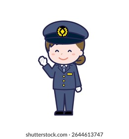 This is an illustration of a woman's "Driver".