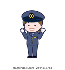 This is an illustration of a woman's "Driver".