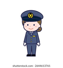 This is an illustration of a woman's "Driver".