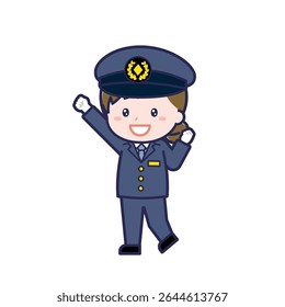 This is an illustration of a woman's "Driver".
