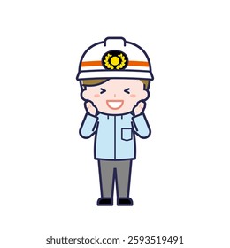 This is an illustration of a woman's "emergency personnel".