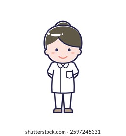 This is an illustration of a woman's "nurse".