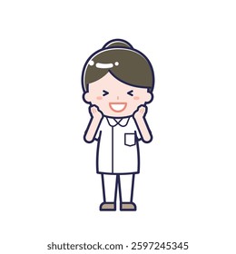 This is an illustration of a woman's "nurse".