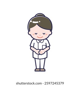 This is an illustration of a woman's "nurse".