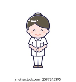 This is an illustration of a woman's "nurse".