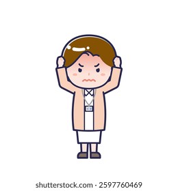 This is an illustration of a woman's "nurse".