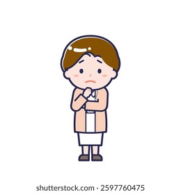 This is an illustration of a woman's "nurse".