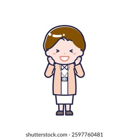 This is an illustration of a woman's "nurse".
