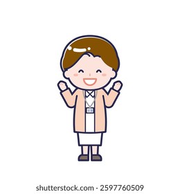 This is an illustration of a woman's "nurse".