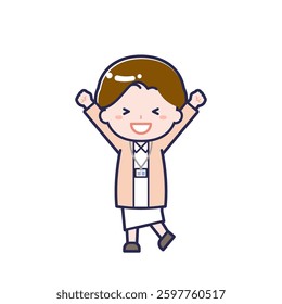 This is an illustration of a woman's "nurse".