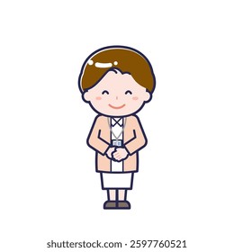 This is an illustration of a woman's "nurse".