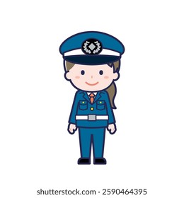 This is an illustration of a woman's "security guard".