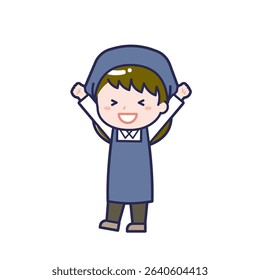 This is an illustration of a woman's "staff".
