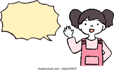This is a Illustration of women of various ages with Speech Balloon.