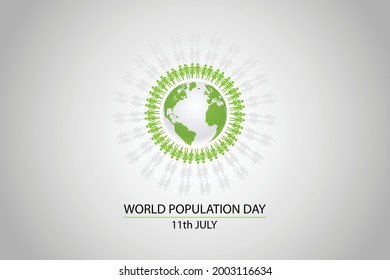 This is an illustration for World Population  Day 