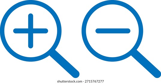 This is an illustration of the zoom icon.